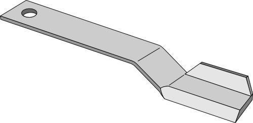 Mover-blade 765mm - left