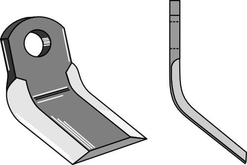 Y-blade 125x60mm