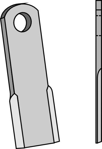 Straight blade 220x65mm