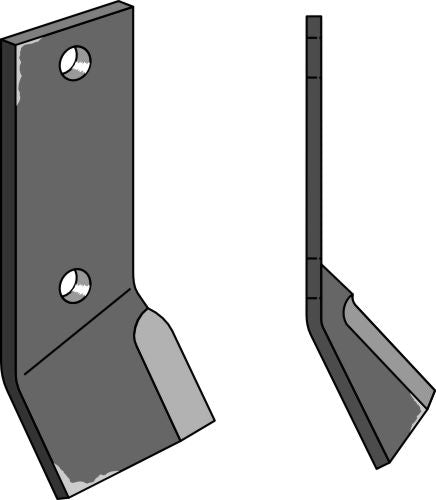 Flail 190x60mm, left