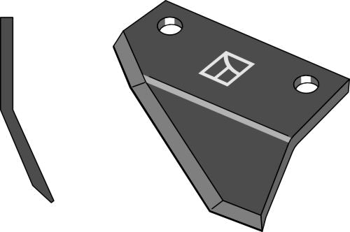 Kaivinkoneen terä - vasen