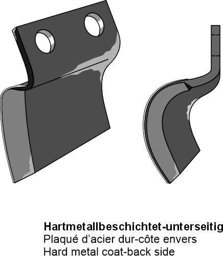 Dikesfräsblad - vänster