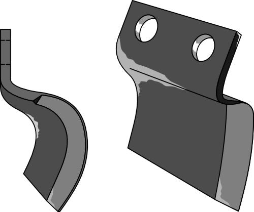 Dikesfräsblad - höger