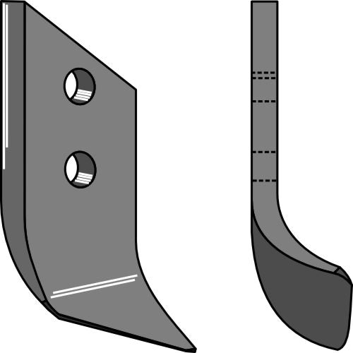 Dikesfräsblad - höger