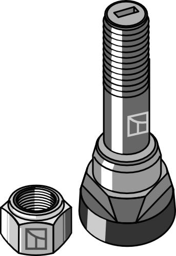 Stump cutter tooth Ø21