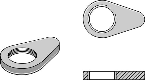 Lukkomutteri - vakio