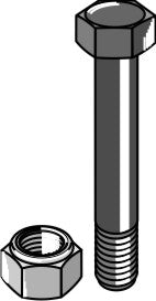 Bolt with nut