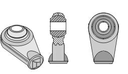Hitsattavat pallonivelpäät ylälenkkeihin