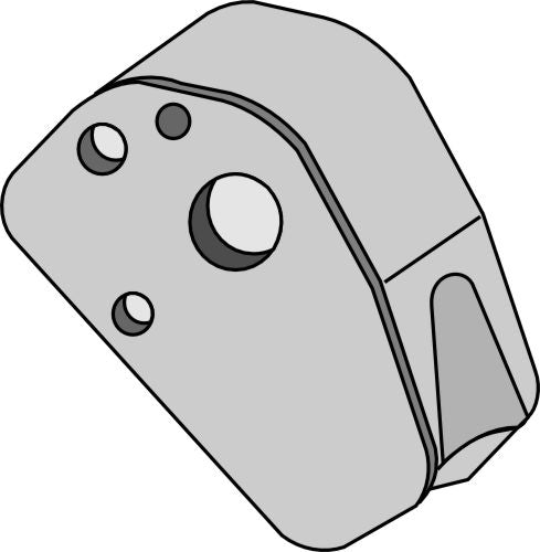 Vänster spärrskena