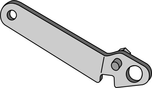 Left side-mounting lever