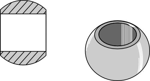 Kula för nedre länkarnas krokar - Kat. IV