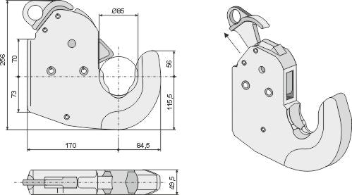 Automatisk krok for trekkstenger - Kat. IVS