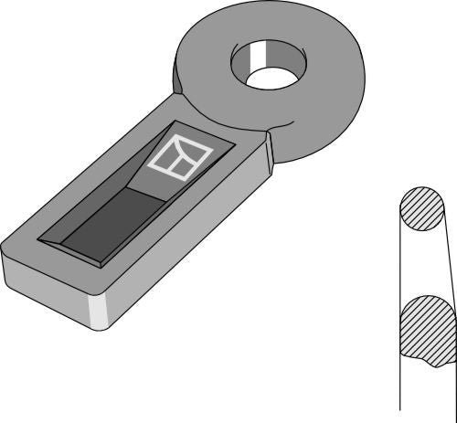 Trailer coupling ring