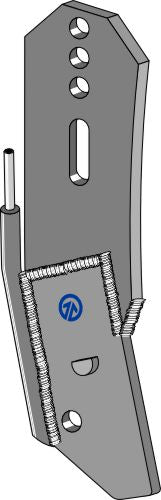 Hållare för flytande gödningsmedelskniv