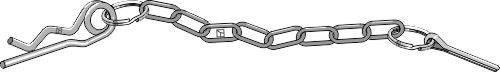 Safety-chain, galvanized