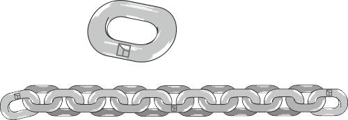 Scraper floor chain - 13x45 - D7