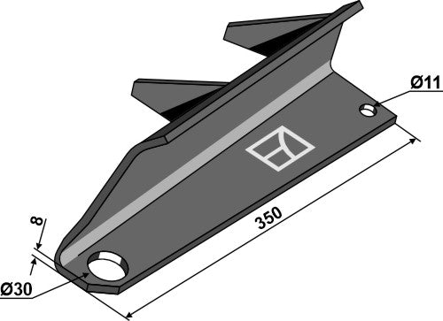 Spredervinge - venstre