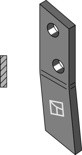 Bolt-on tind - venstre