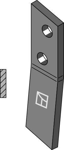 Bolt-on tind - høyre