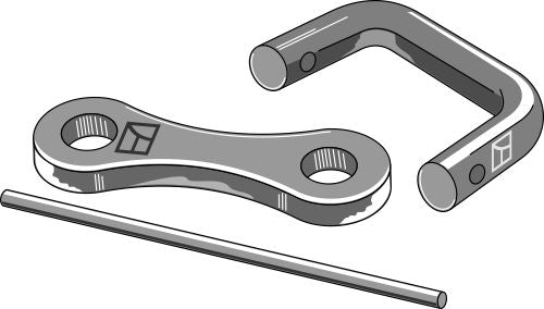 Shackle type connector Ø13