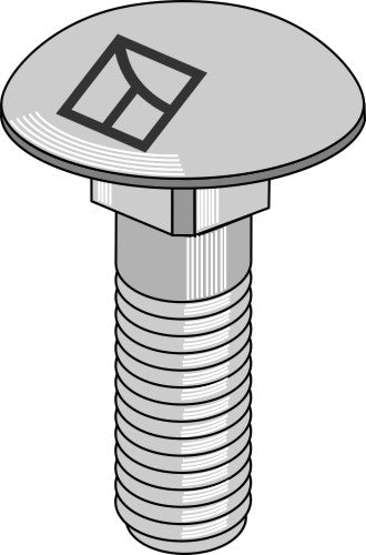 Saucer-head screw M12x1,5x30 without nut
