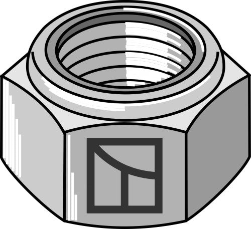 Itselukittuva mutteri - M16x2