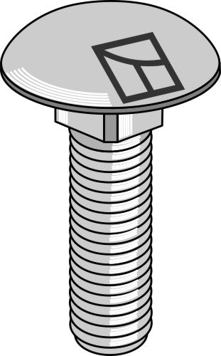 Skruer med skivehoved M10x1,5x30 uden møtrik
