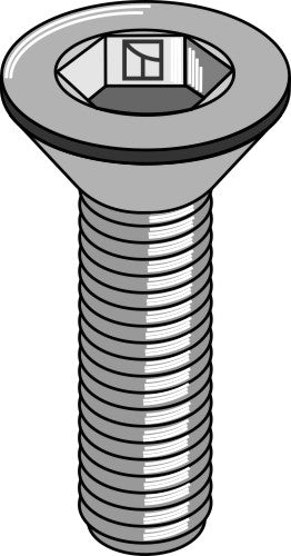 Sekskantskrue M10x1,5x25