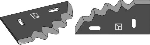 Fodder mixer knives, right