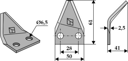Rehun sekoitusveitset, vasen