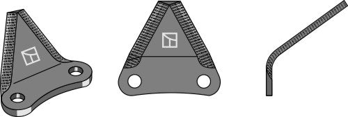Fodermixerknivar – hårdmetallbelagda