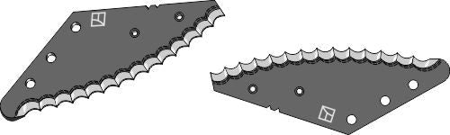 Fodermiksernive - hårdmetalbelagt