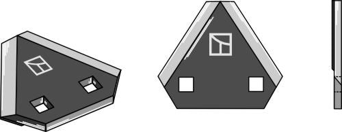 Food mixer knives - DURAFACE