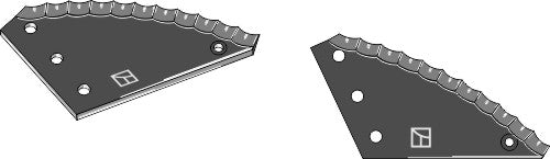 Fodermiksernive - hårdmetalbelagt