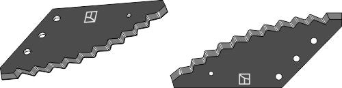 Fodermiksernive - hårdmetalbelagt