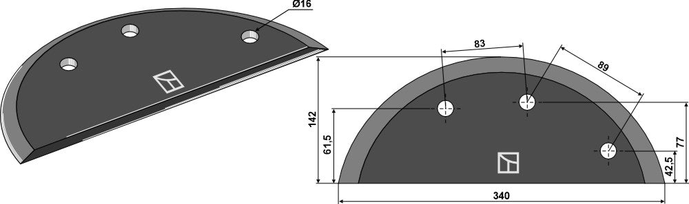 Ruokamikseri veitset - kovametallipäällysteiset