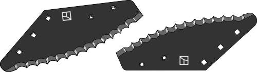 Køkkenmaskineknive - med hård metaloverflade