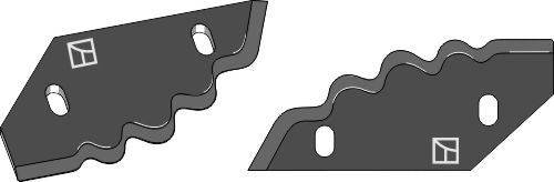 Fodder mixer knives, left