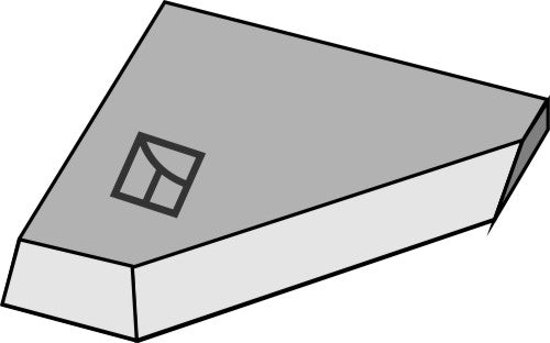 Left-side corner knife