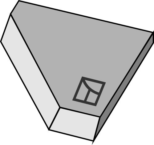 Right-side corner knife