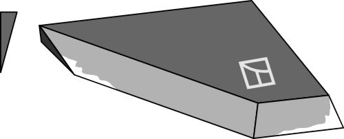 Left-side corner knife