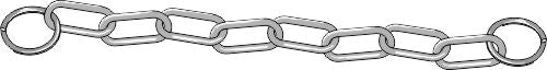 Safety-chain, galvanized