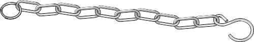 Safety-chain, galvanized