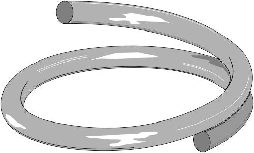 Ring, opened Ø3xØ28