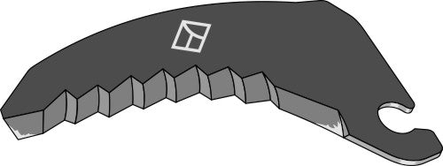 Rundbalpresskniv 300 mm