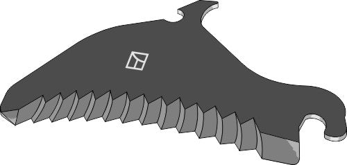 Ensilage kniv 400 mm