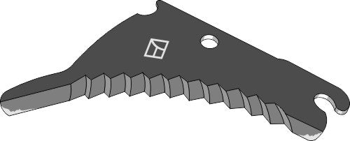 Rundballekniv 390 mm