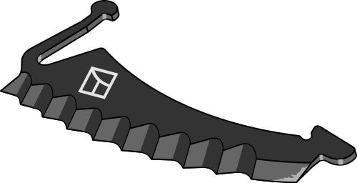 Pyöreä paalausveitsi 140 mm