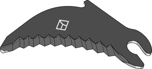 Round baler knife DURAFACE 320mm