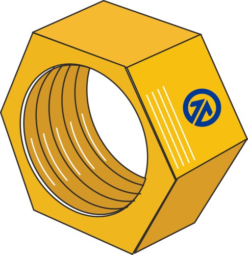 Self-locking nut 5/16'' UNC